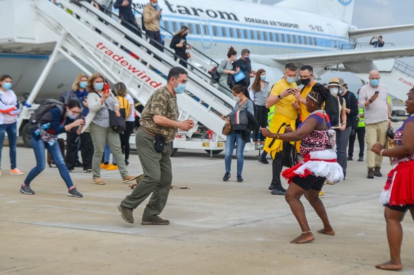 Tourists arriving at Moi Airport- Mombasa